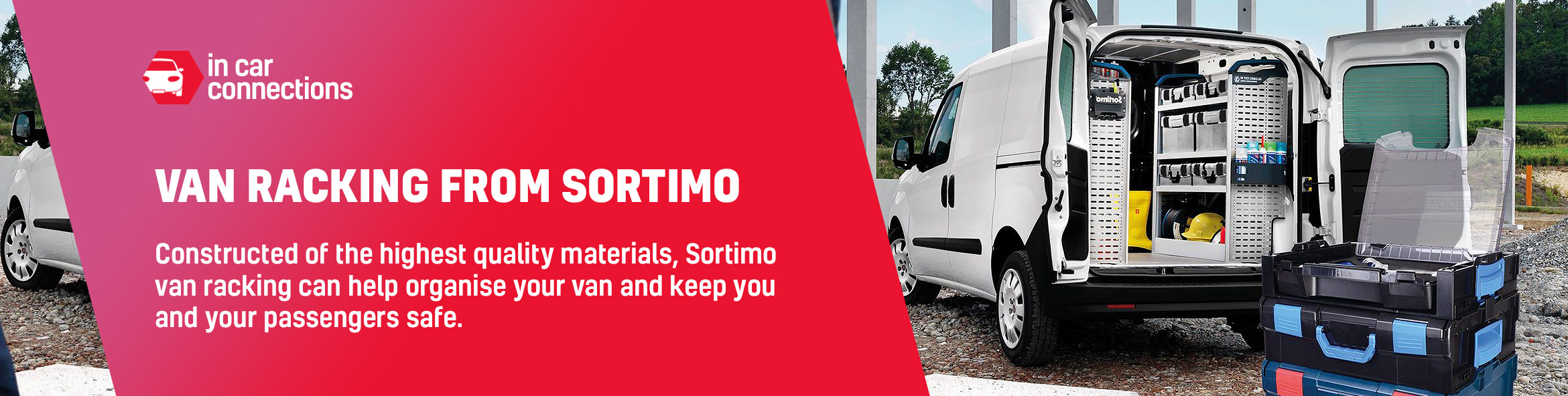 Sortimo Ford Van Racking for Ford Transit Connect and Custom